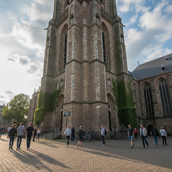 Basis van de Onze Lieve Vrouwetoren in Amersfoort