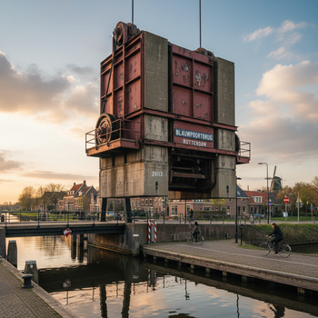 Contragewicht van een wipbrug